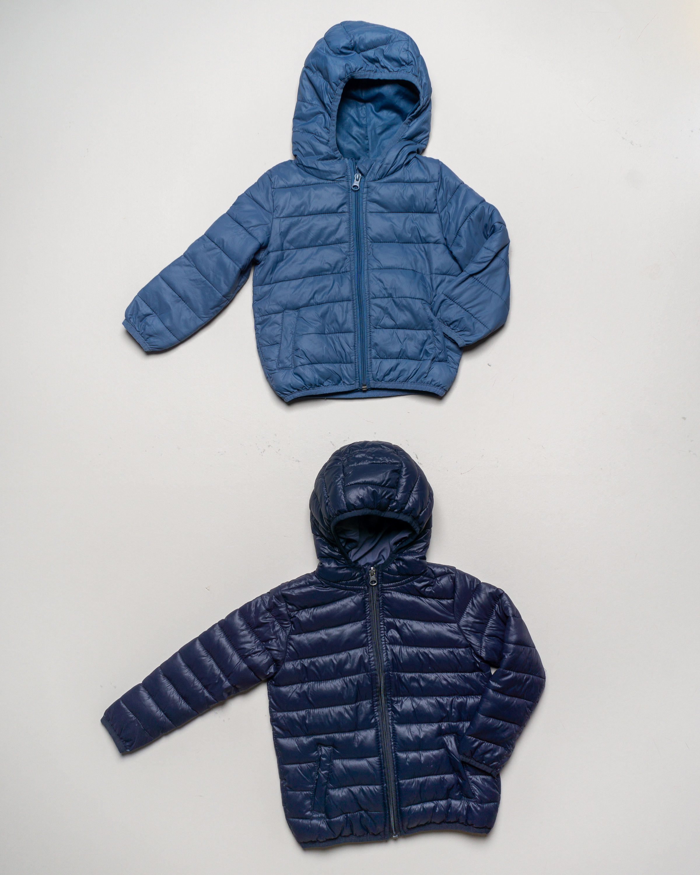 1 Jacke Gr. 86 – Steppjacke blau Jungen Mädchen Frühlingsjacke leicht Zipper