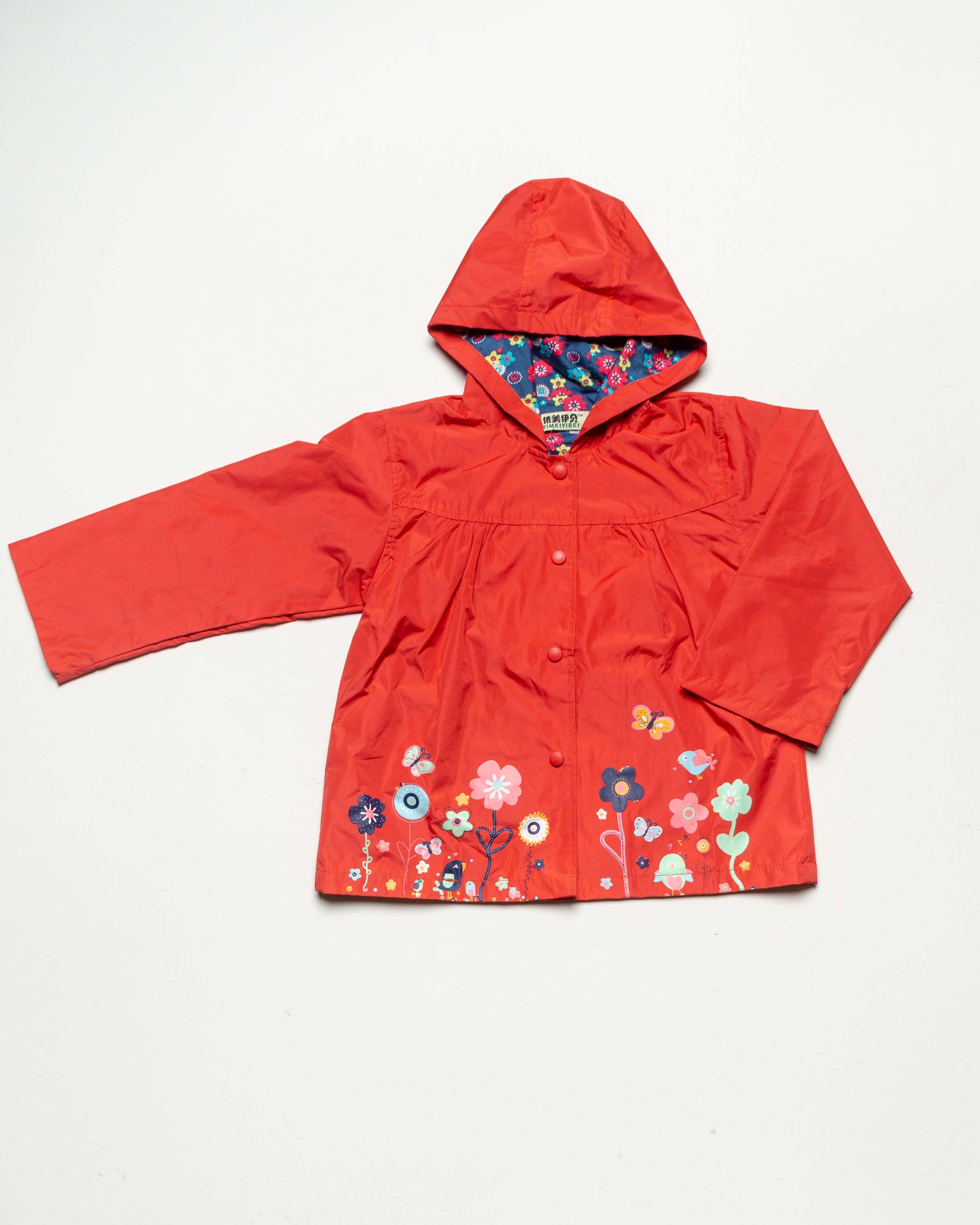 Matschjacke Gr. 98/104 - Regenjacke rot Mädchen Junge    