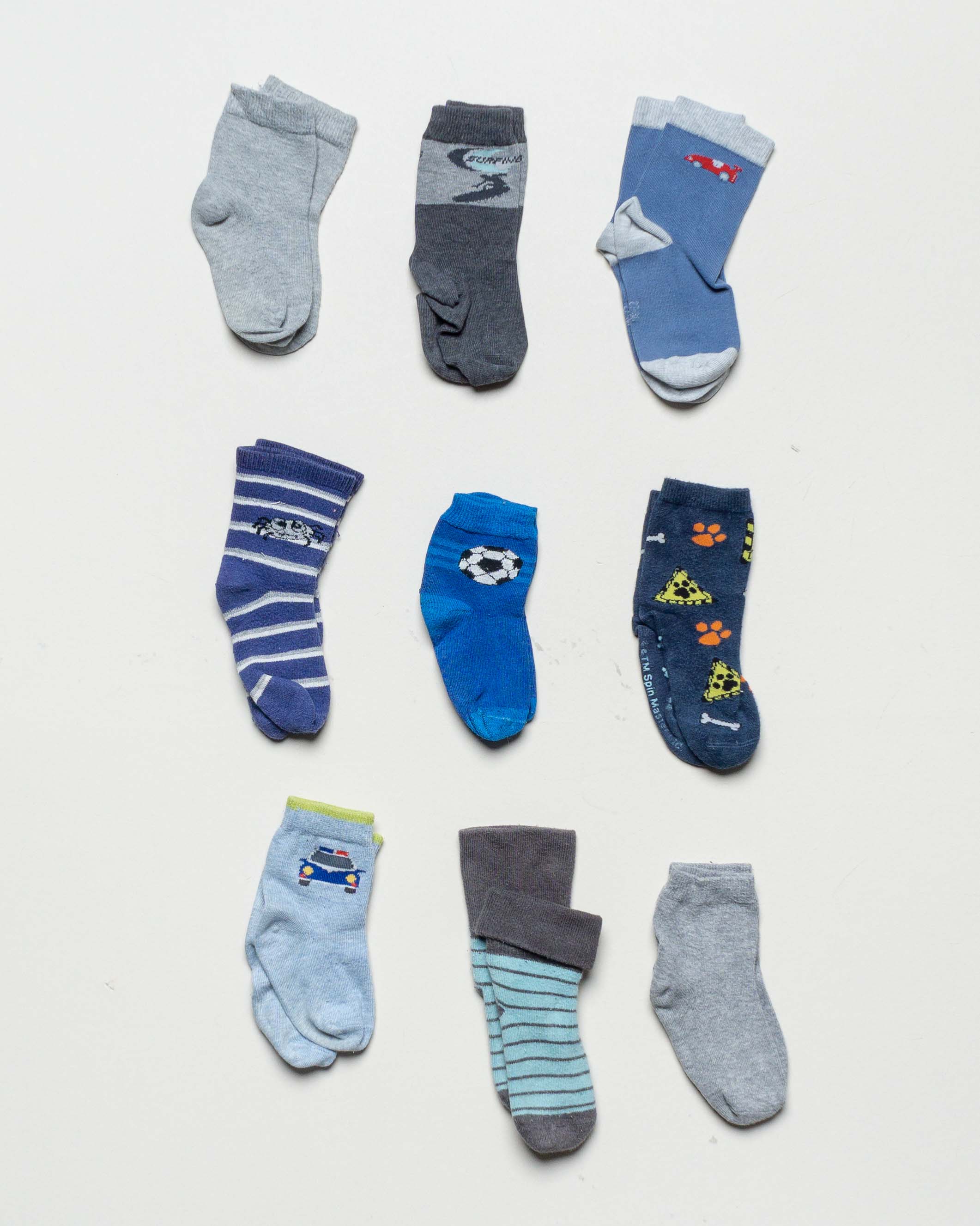  9 Paar Socken Gr. 23-26 – Gr. 80/86/92/98 Set Pack 