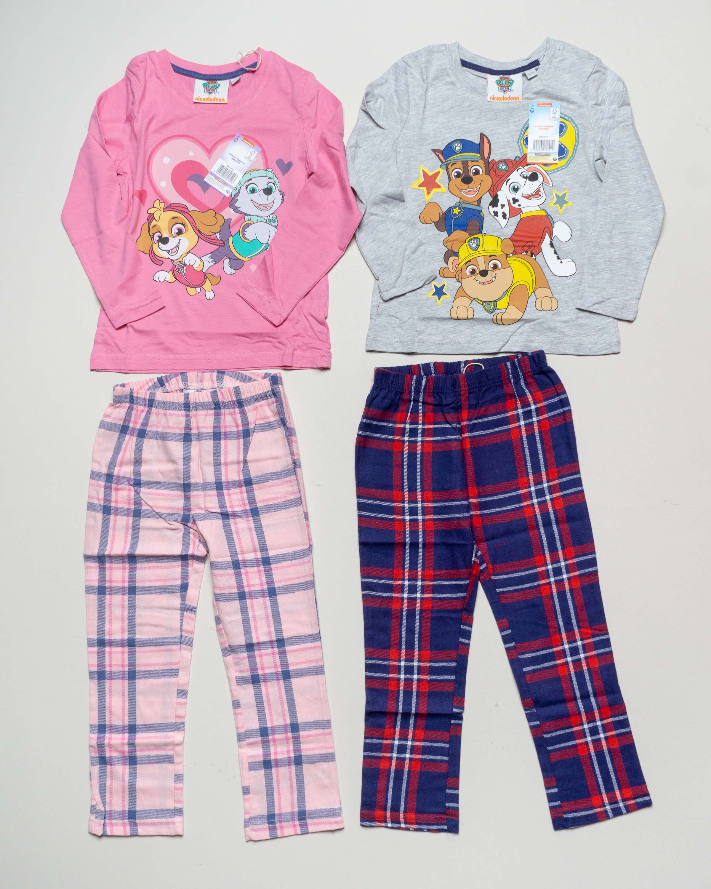 Schlafanzug Gr. 98–128 – NEU Paw Patrol Pyjama Mädchen Junge