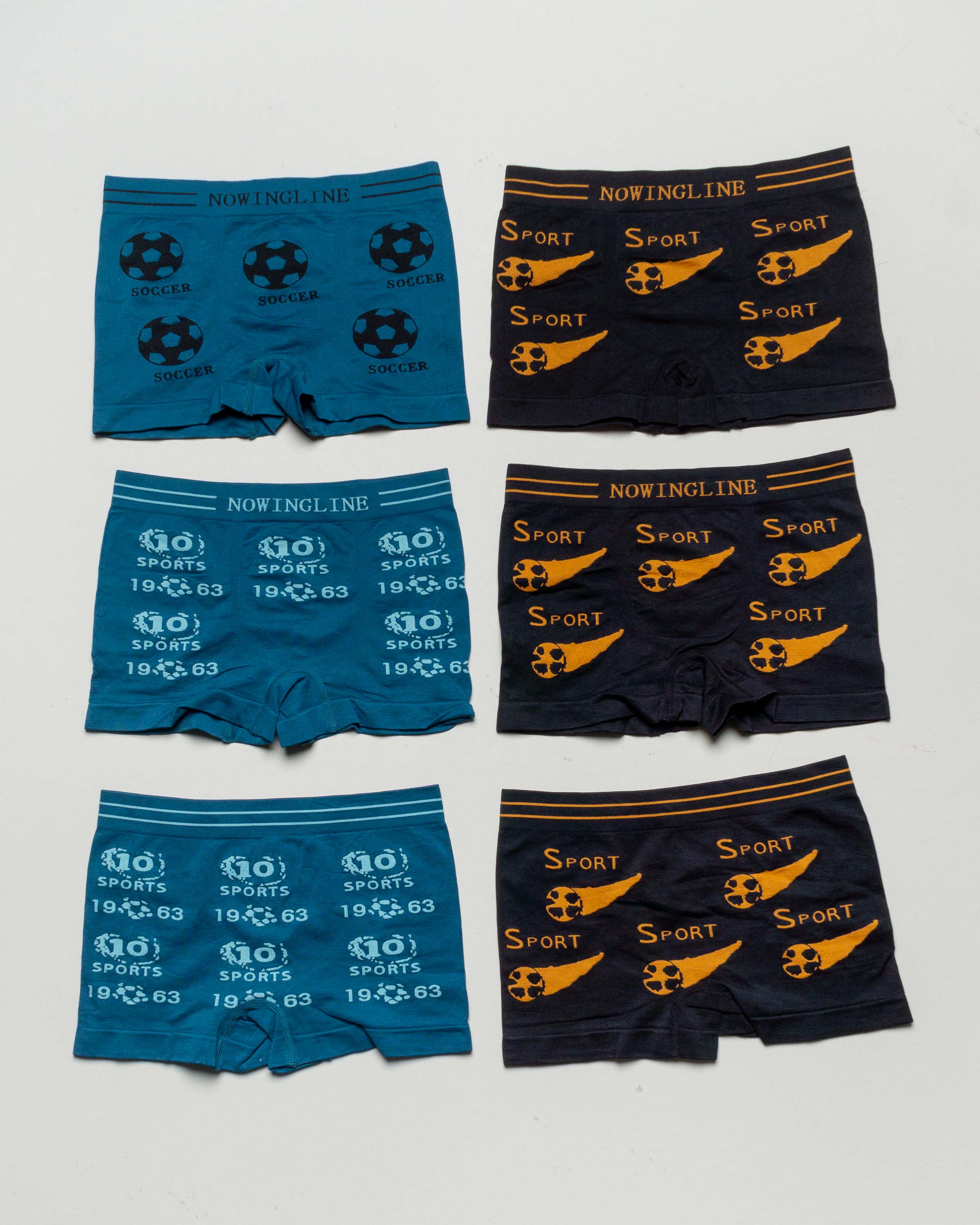 6 Boxershorts Gr. 146-152 – Unterhosen Set Pack