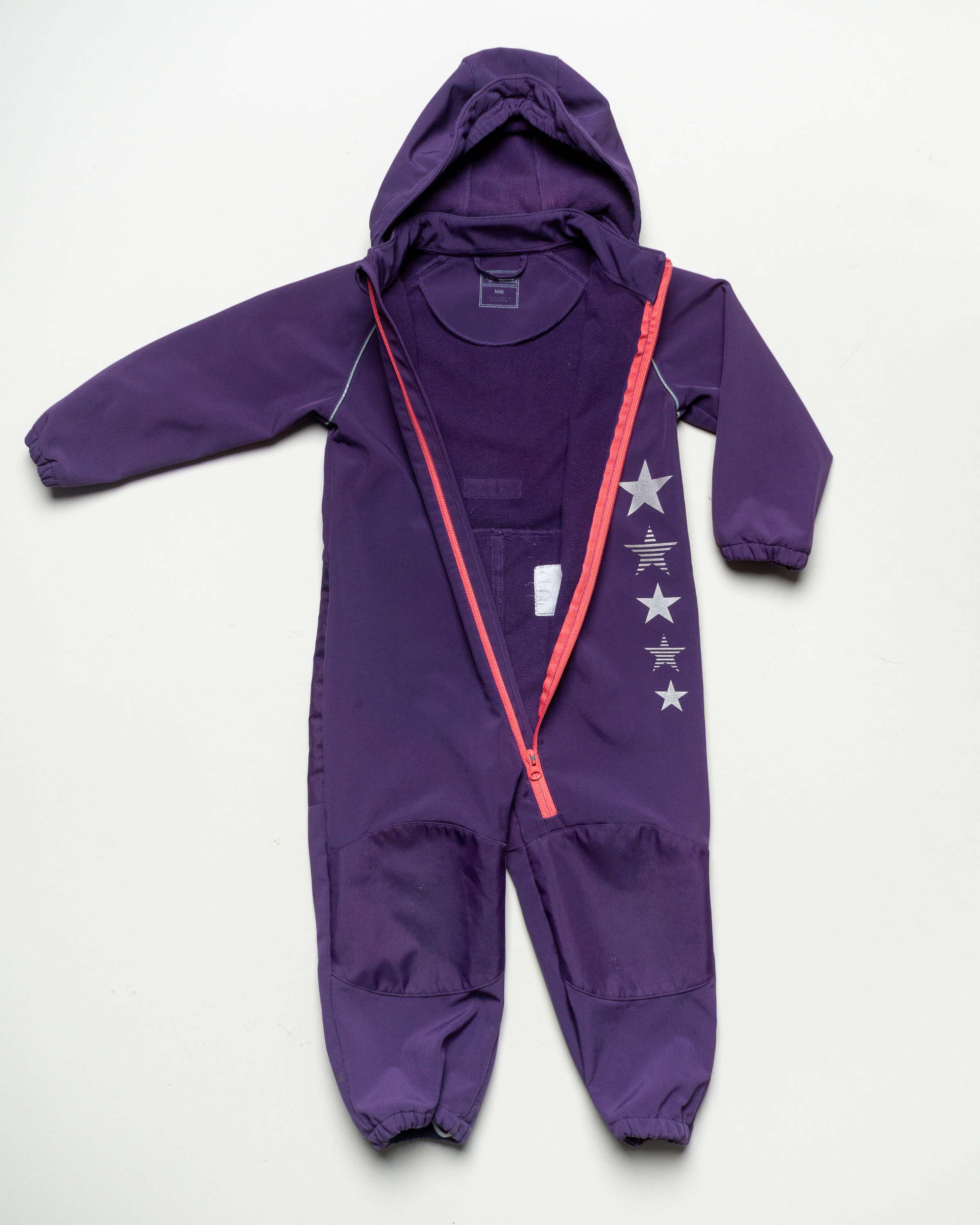 Overall Gr. 98 – name it Softshell dünn lila rosa Mädchen Junge 