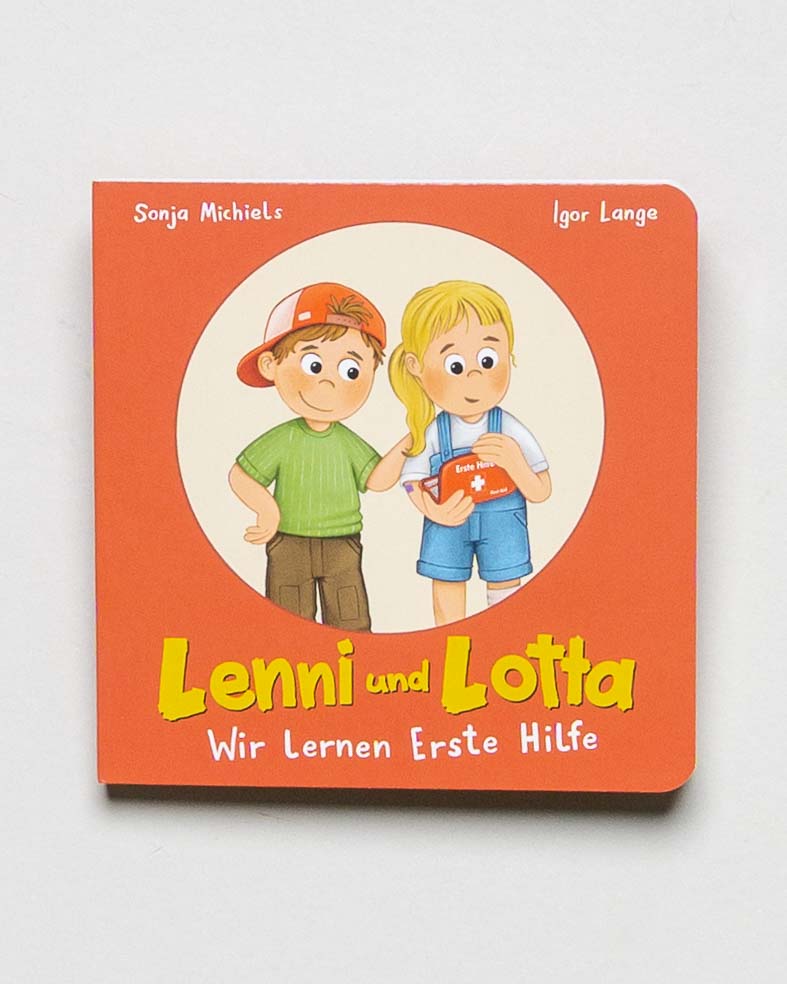 Kinderbuch Lenni und Lotta - Wir lernen Erste Hilfe