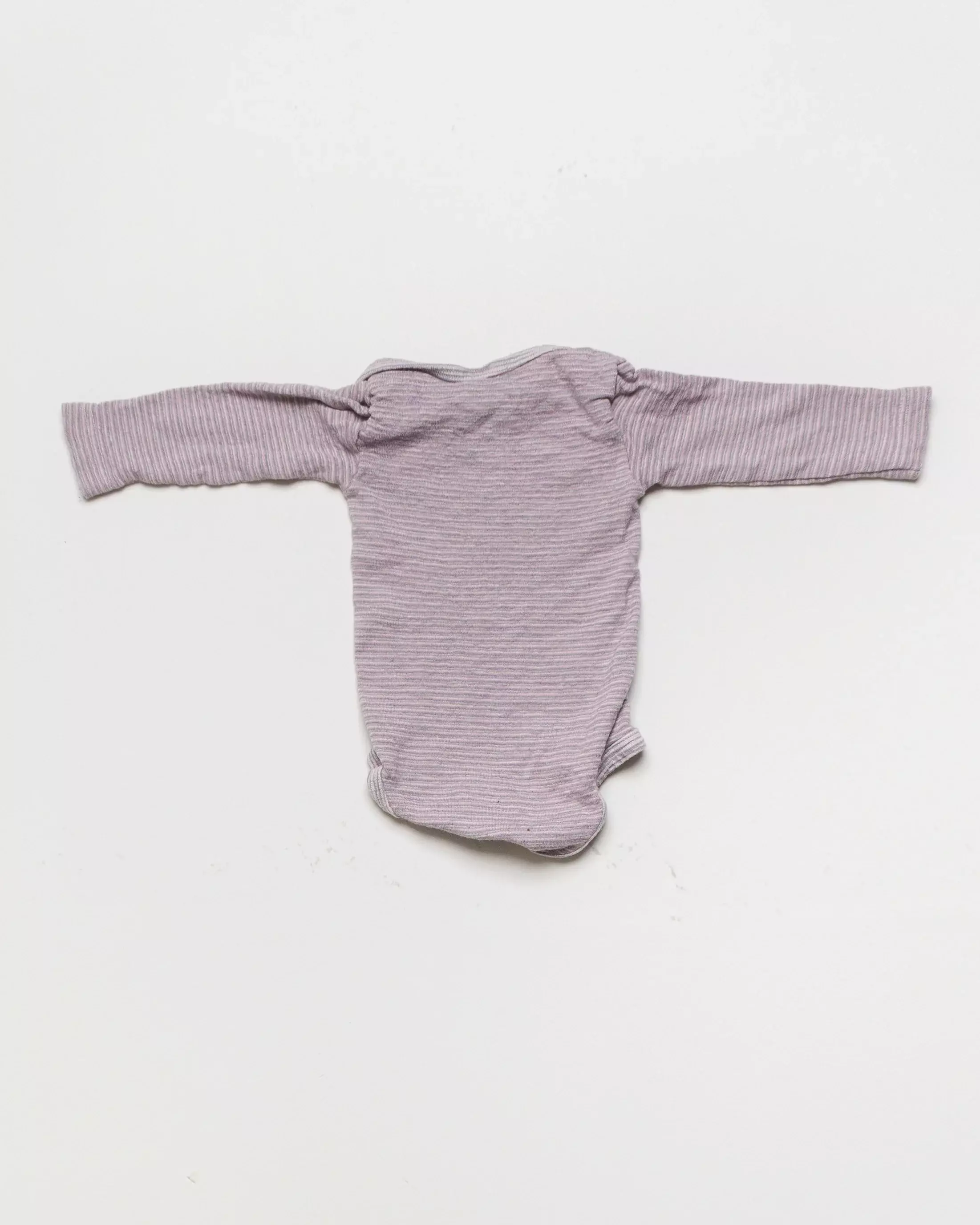 Body Gr. 62/68 – Cosilana Wolle/Seide Baby altrosa grau Unisex