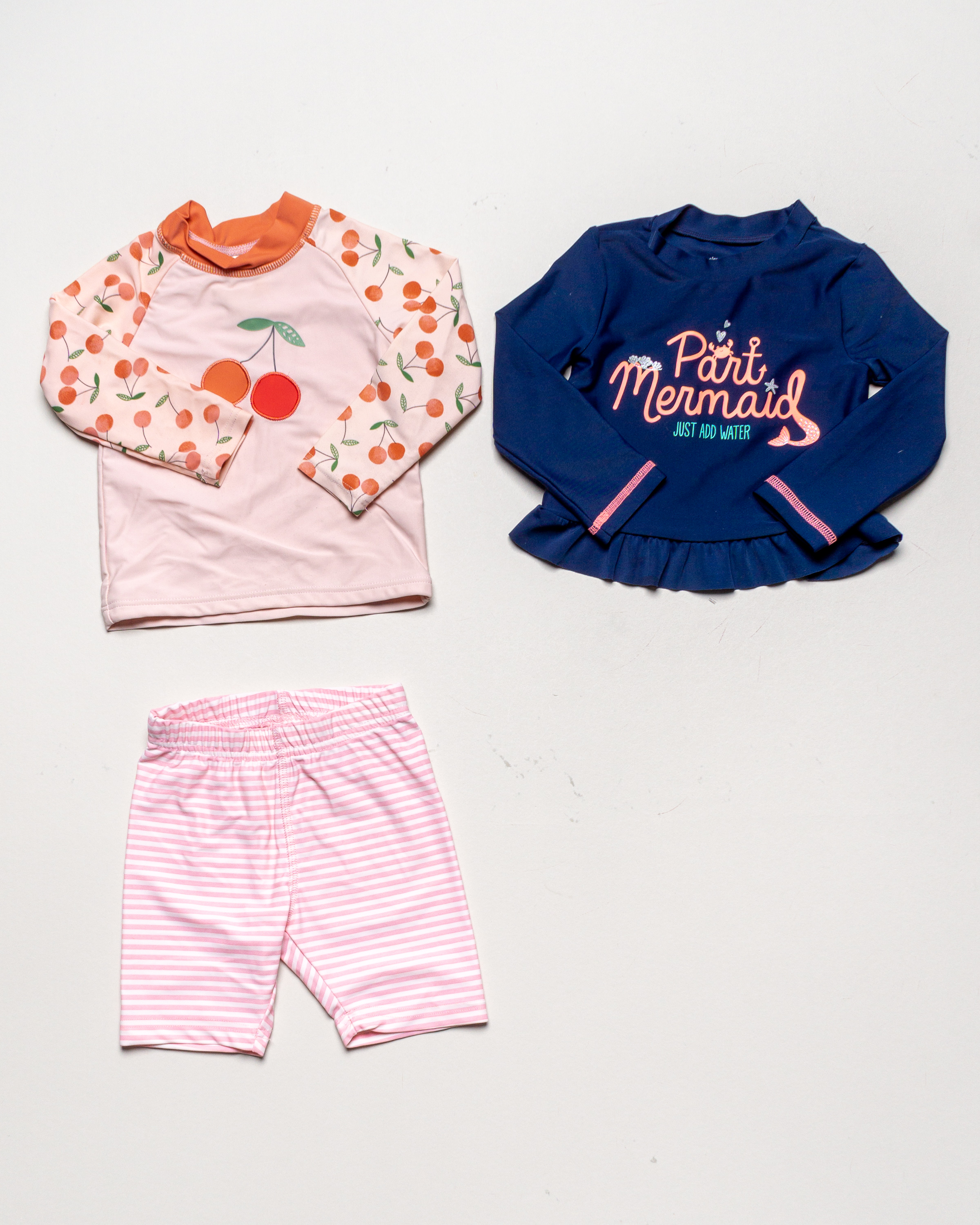 3 Teile Gr. 86 – UV Schutz Sonnenschutz T-Shirts Strandkleidung Baby Hose