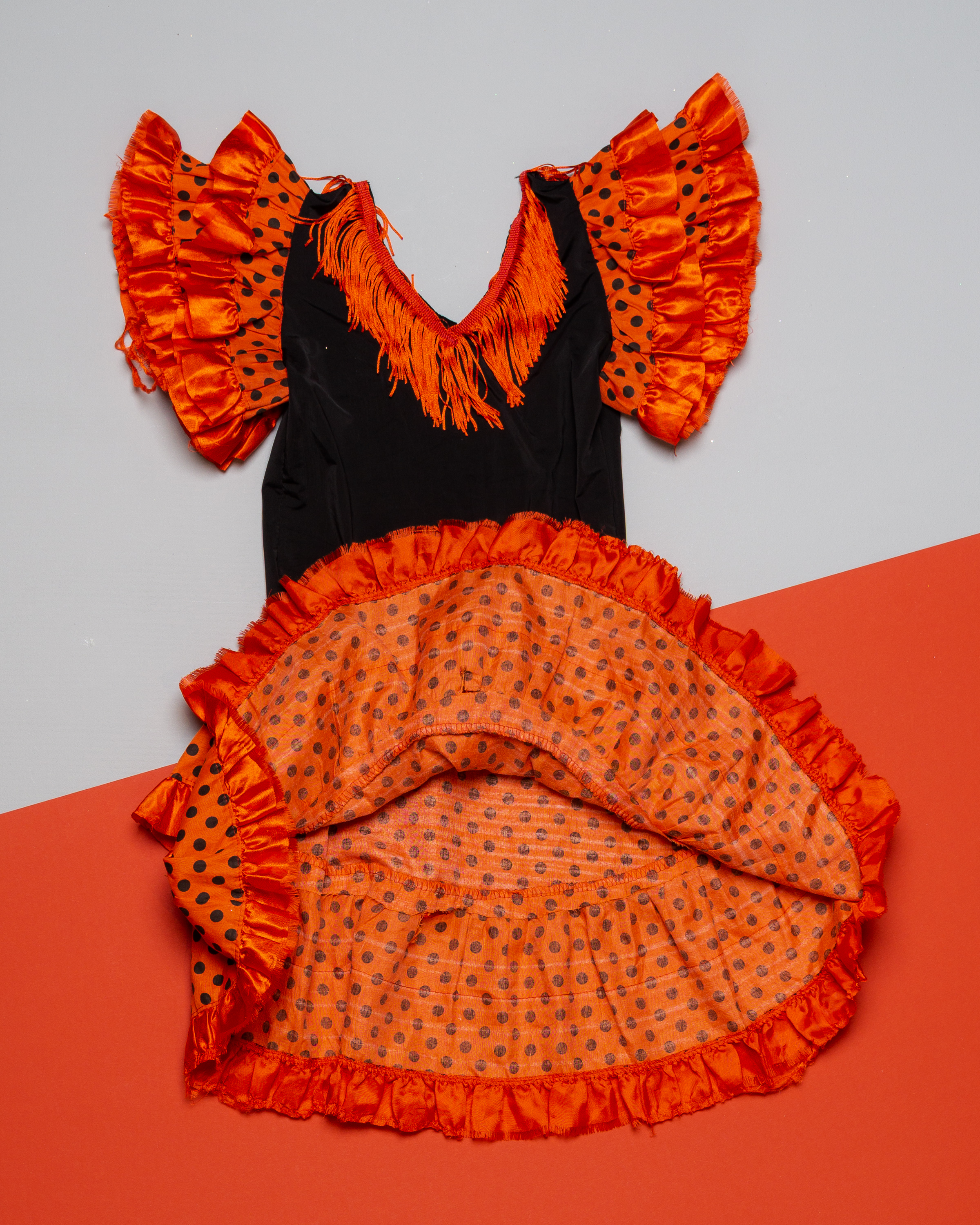 Marienkäfer/Flamenco Kleid Gr. 80-134 – Kostüm mit Makel