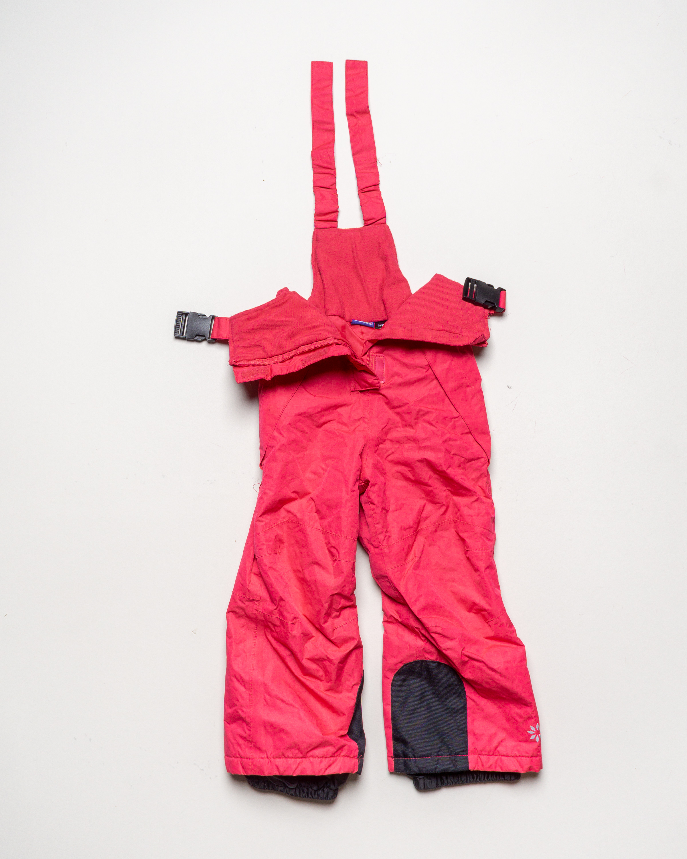 Skianzug Gr. 98/104  - Skianzug Pink Hosenträger