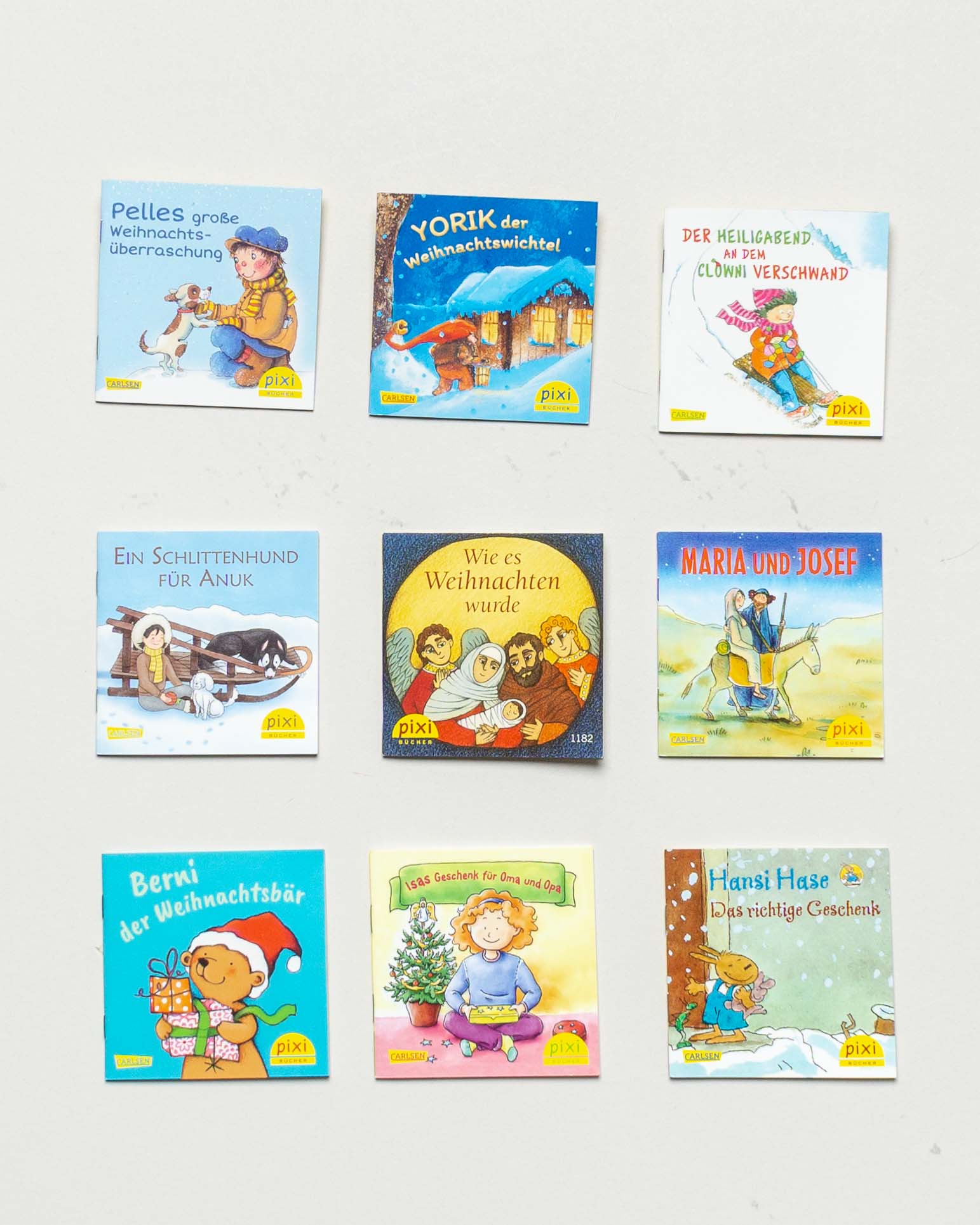 9 Pixi Bücher – Weihnachten Minibücher Set