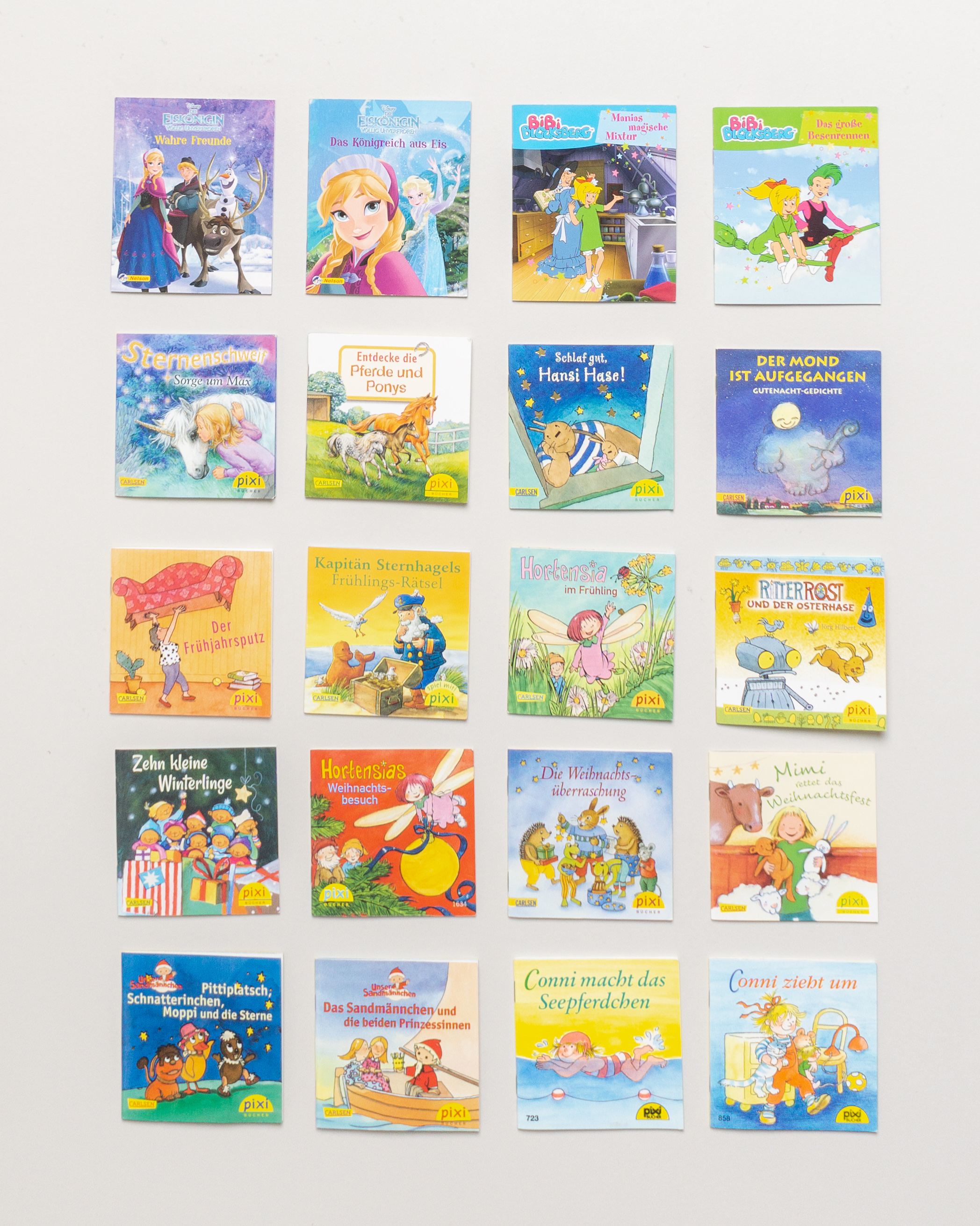 5 Pixi Bücher – Second-hand Minibücher