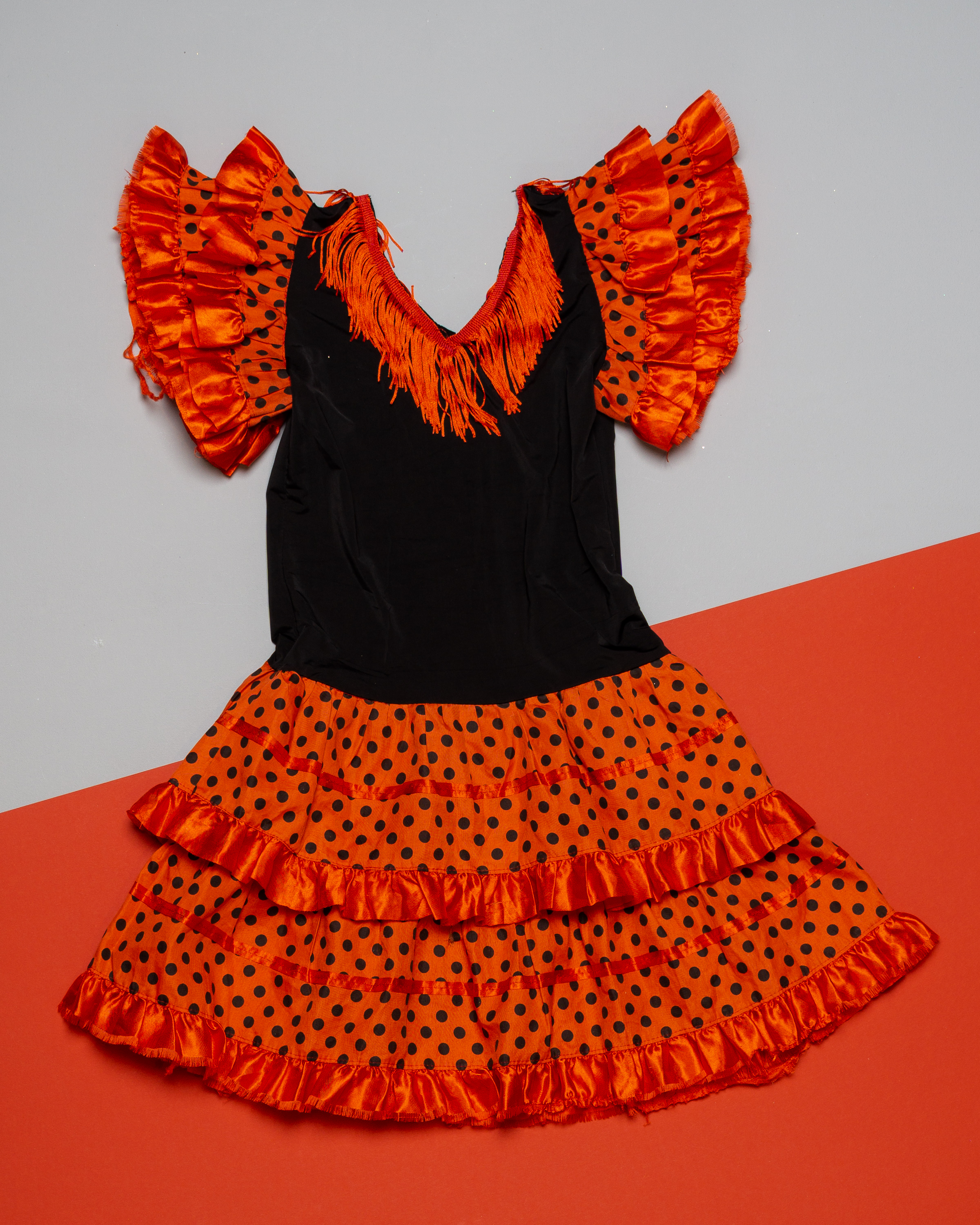Marienkäfer/Flamenco Kleid Gr. 80-134 – Kostüm mit Makel