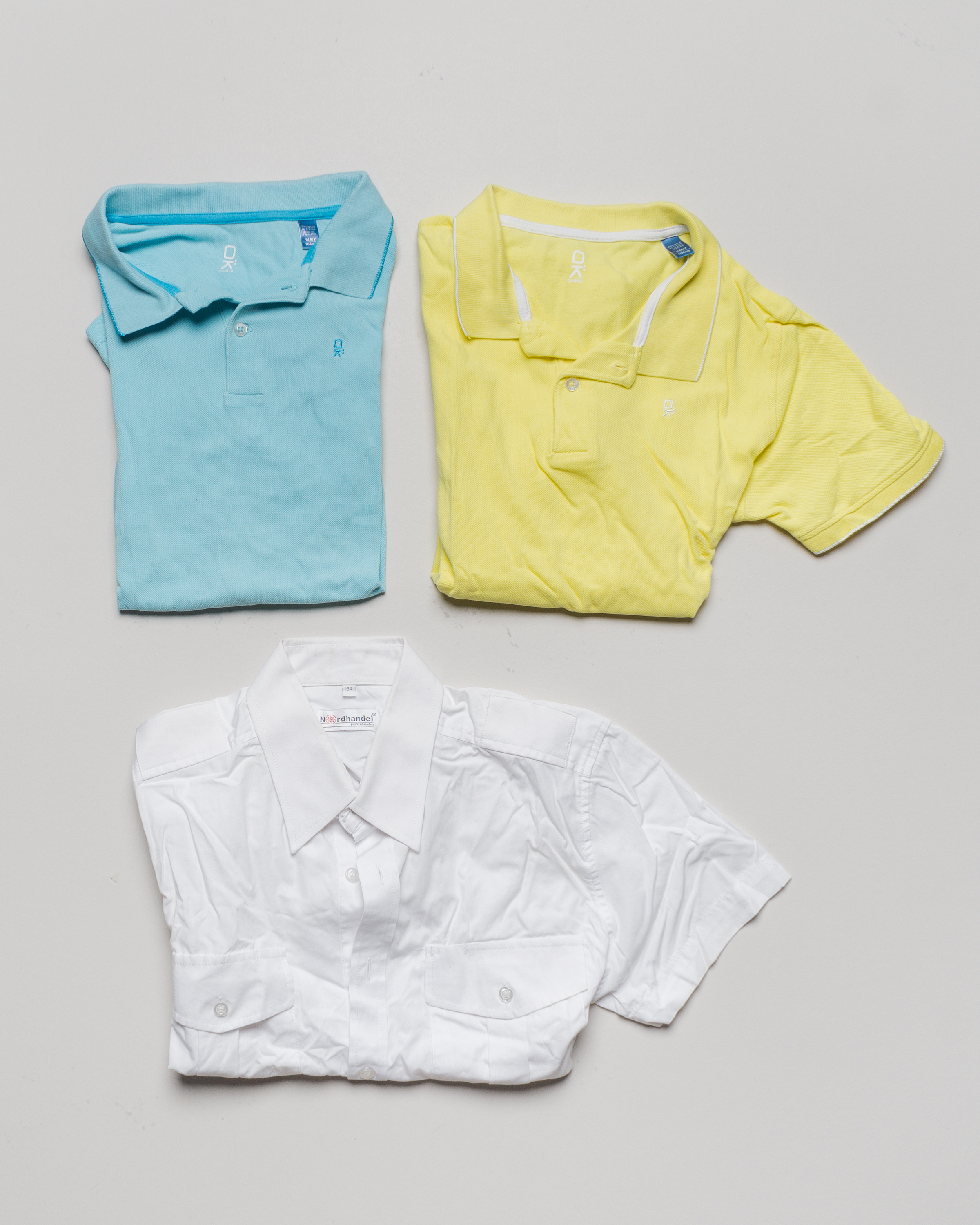 3 T-Shirts Gr. 164 – 2x Okaidi Set Pack Polohemd
