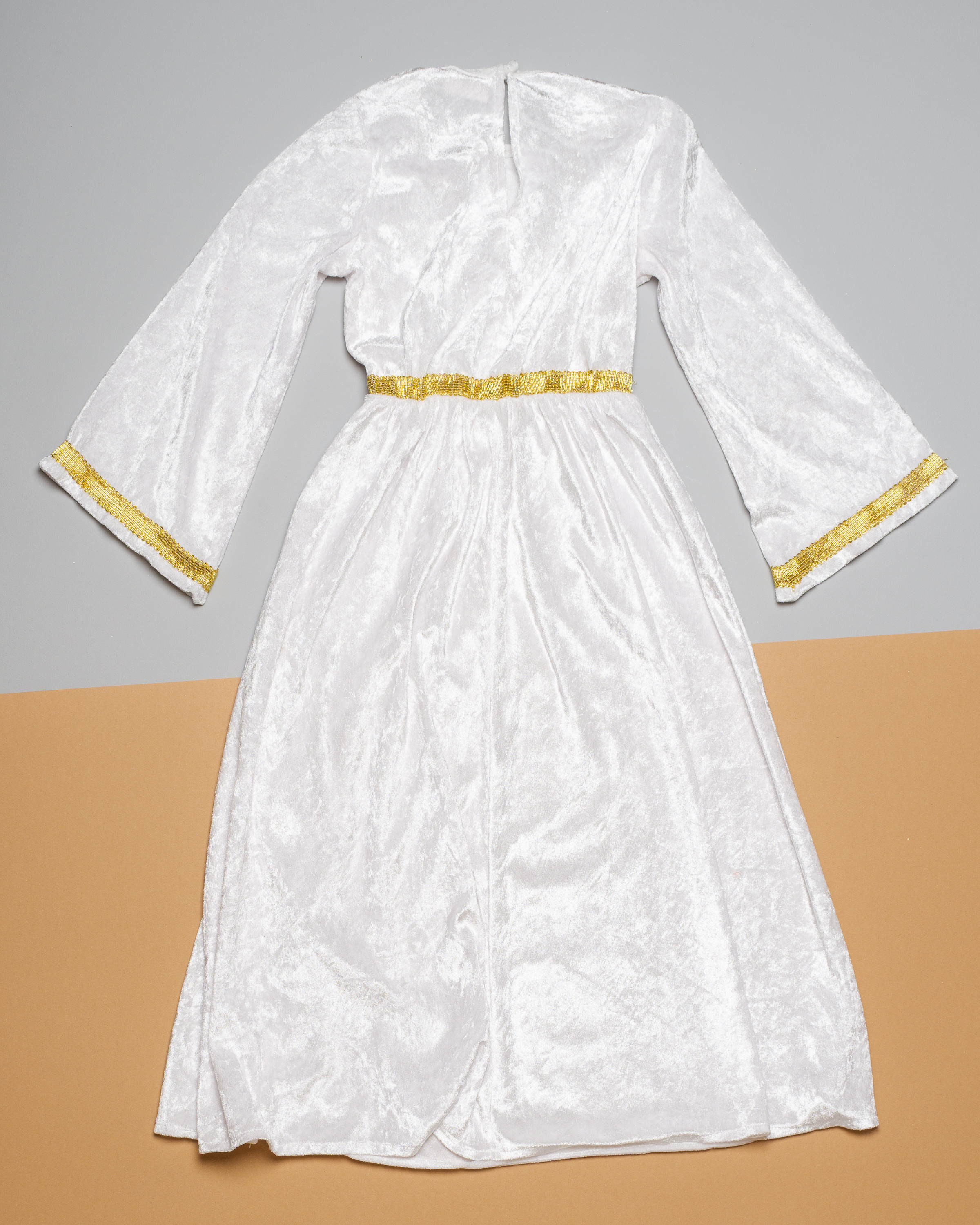Engel Kleid Gr. 128 – samtiges Kostüm 