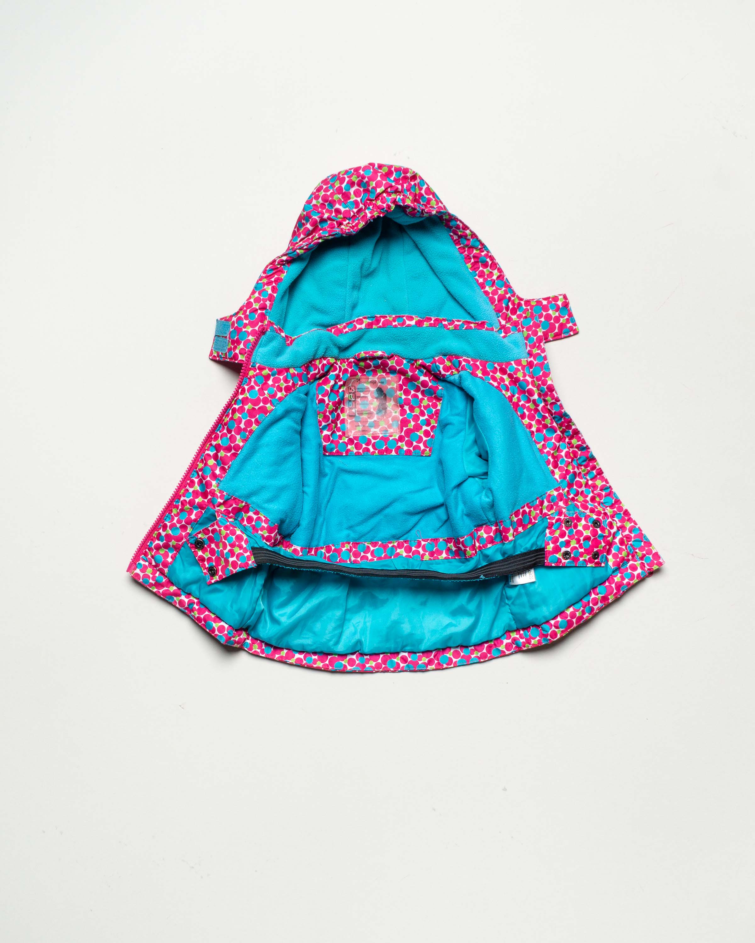 Regenjacke Gr. 74/80 – Tchibo gefüttert pink blau grün Mädchen Junge  