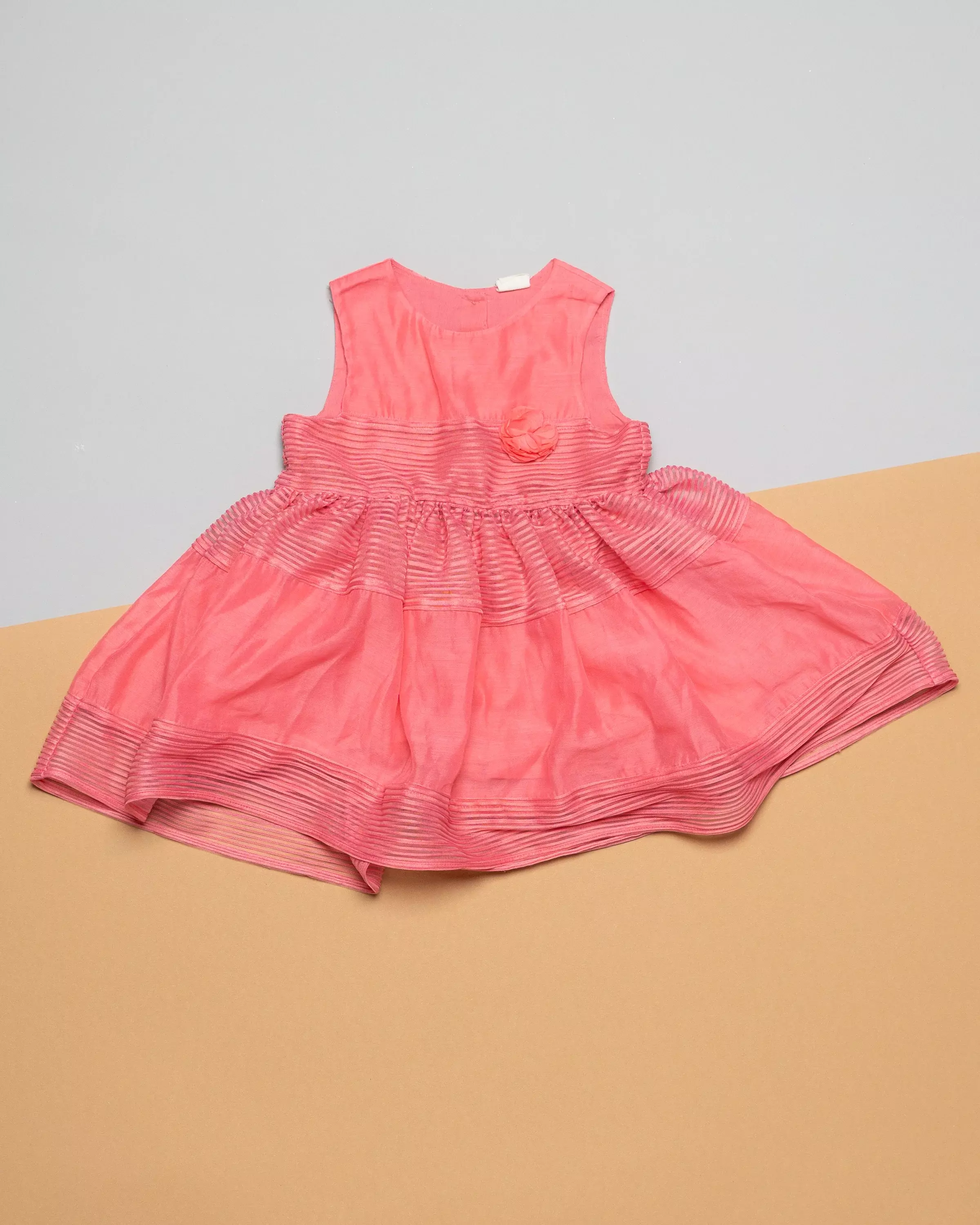 Kleid Gr. 86 – Pink mit etwas Tüll
