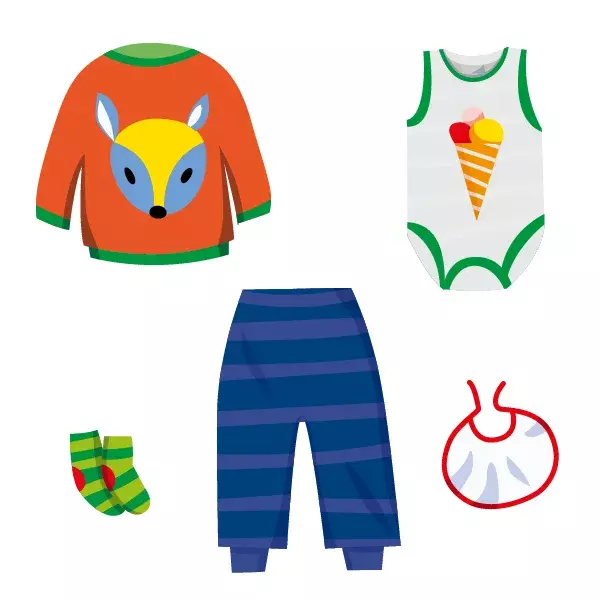 Baby Sommer-Box ❀ bunte Kleidung für Jungen