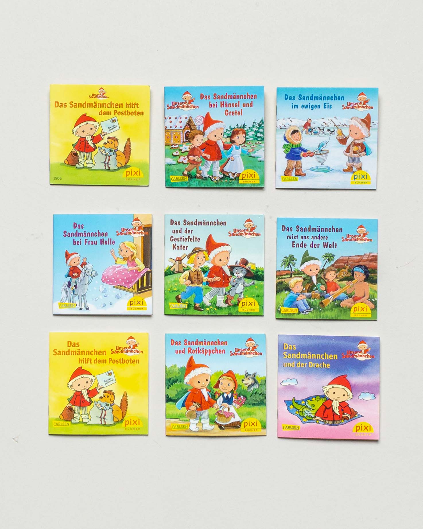 9 Pixi Bücher – Sandmännchen Gute Nacht Minibücher Set