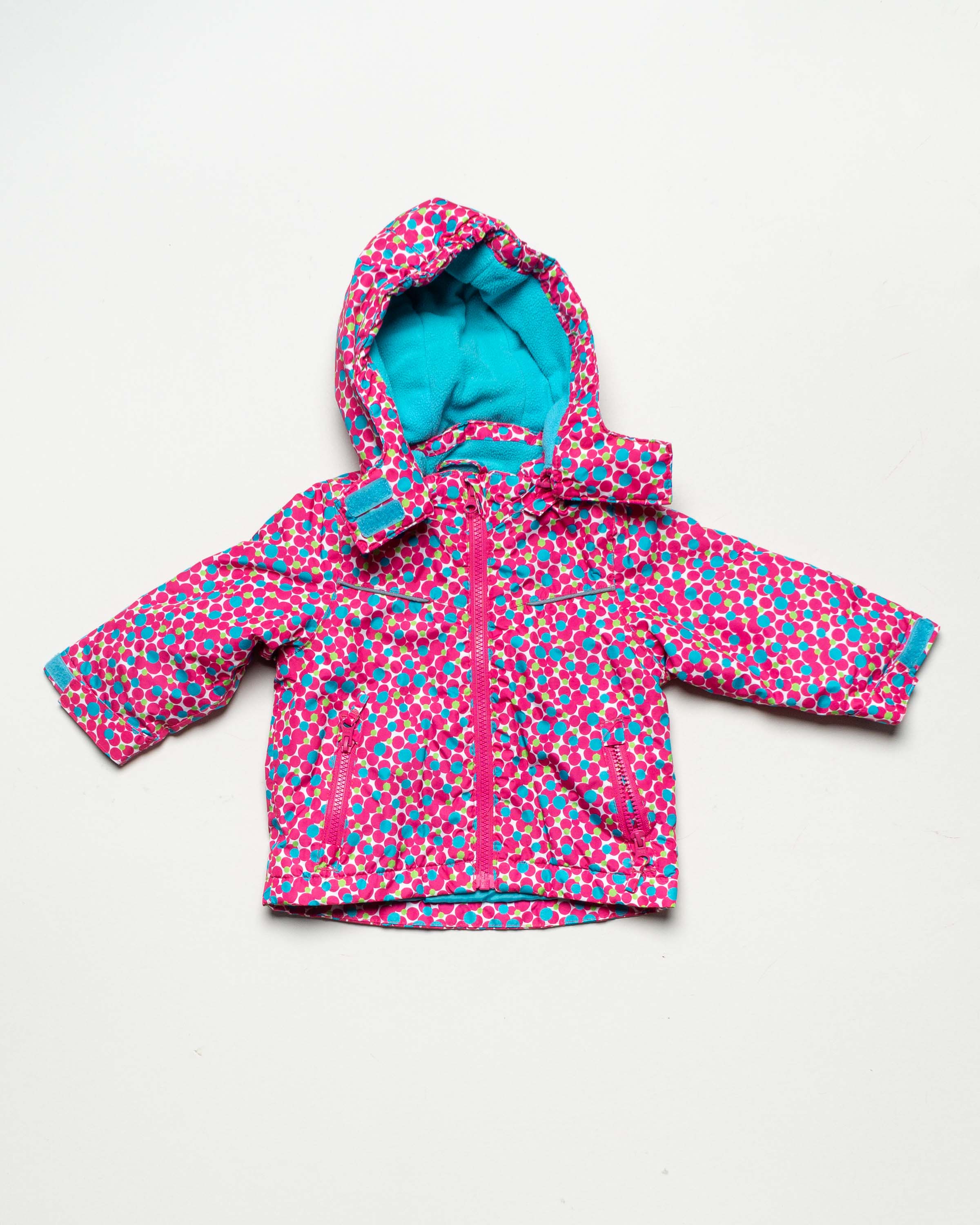 Regenjacke Gr. 74/80 – Tchibo gefüttert pink blau grün Mädchen Junge  