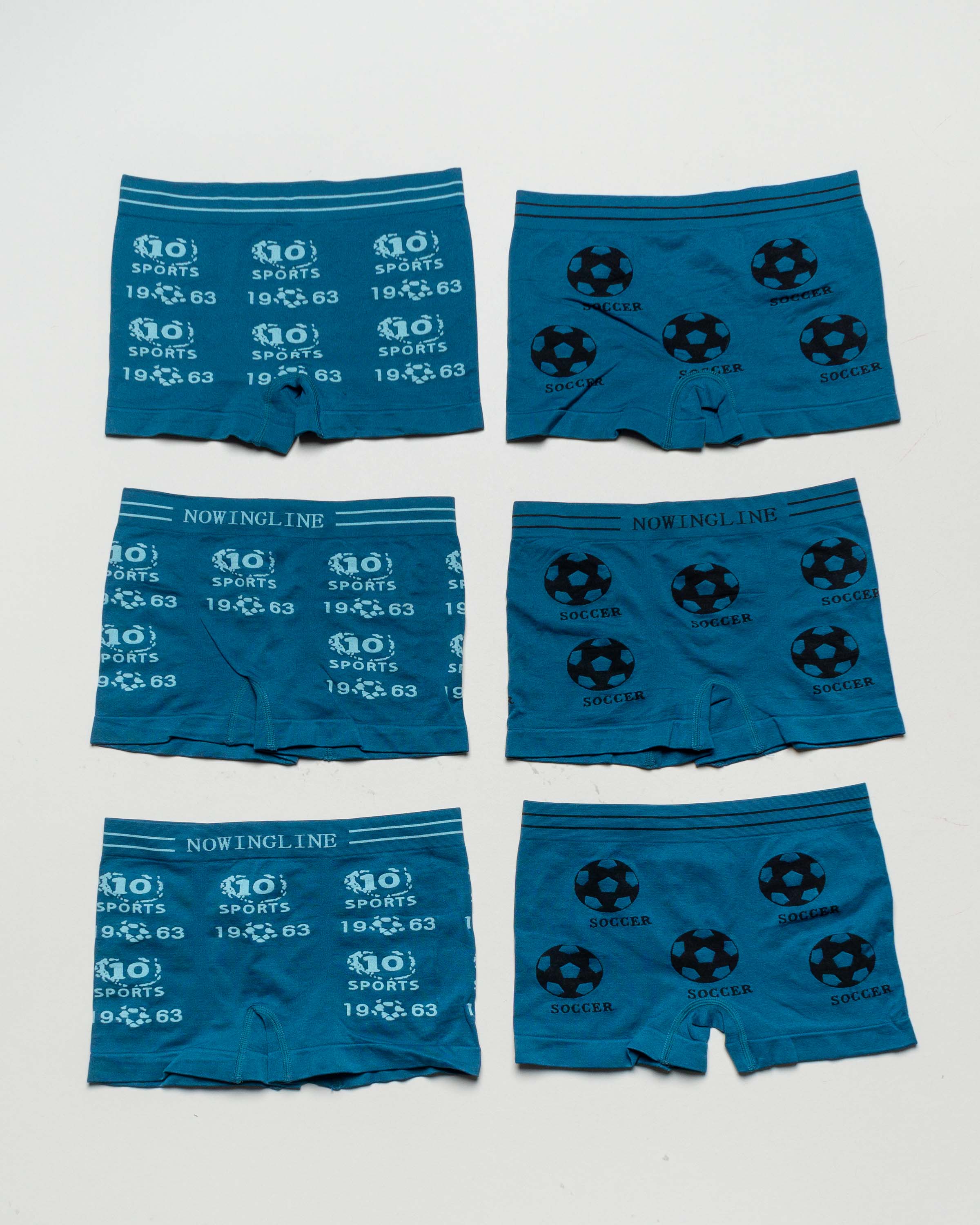 6 Boxershorts Gr. 146-152 – Unterhosen Set Pack