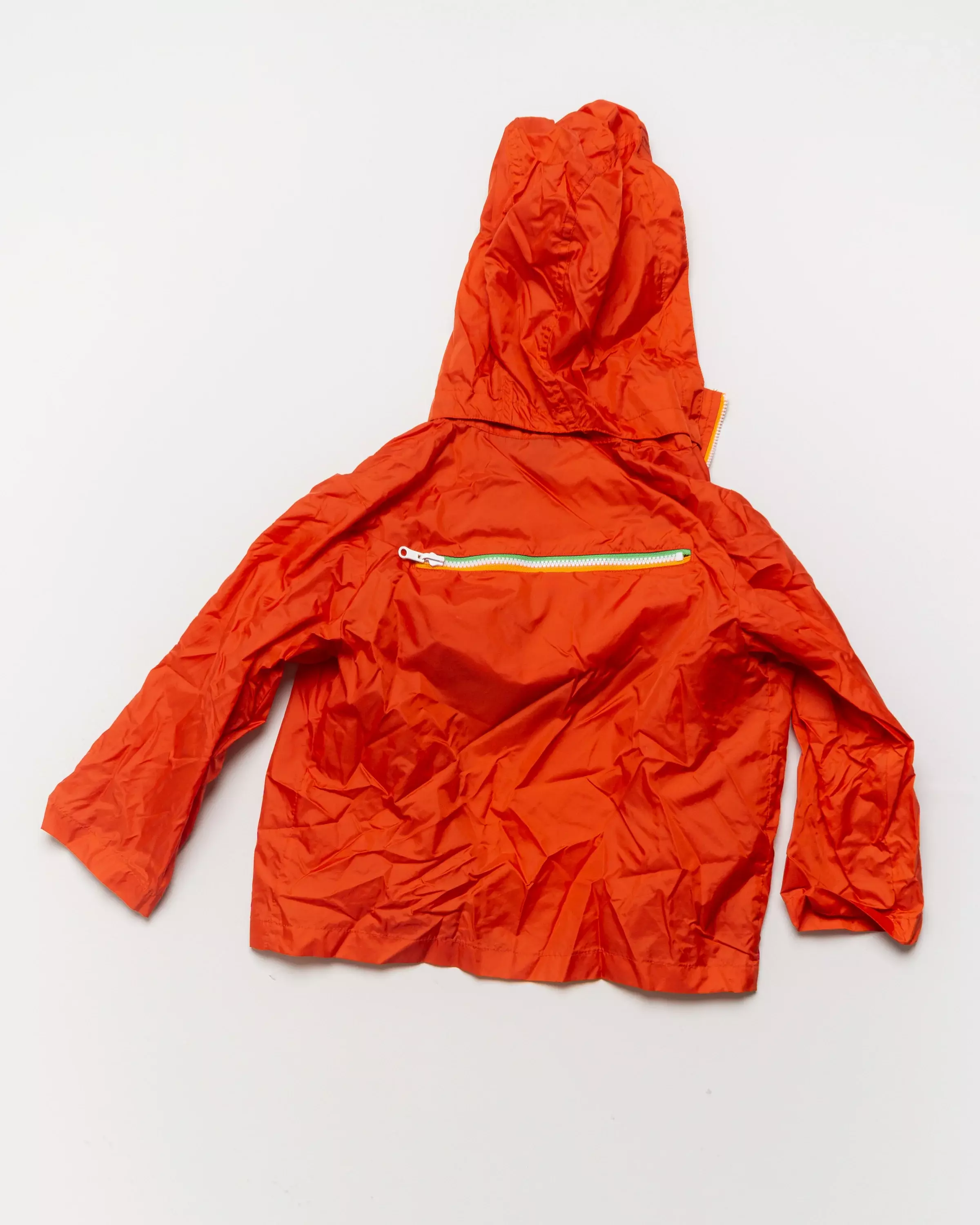 Matschjacke und -Hose für unisex Gr. 116 – sehr dünn, Regen, rot, Regenkombi