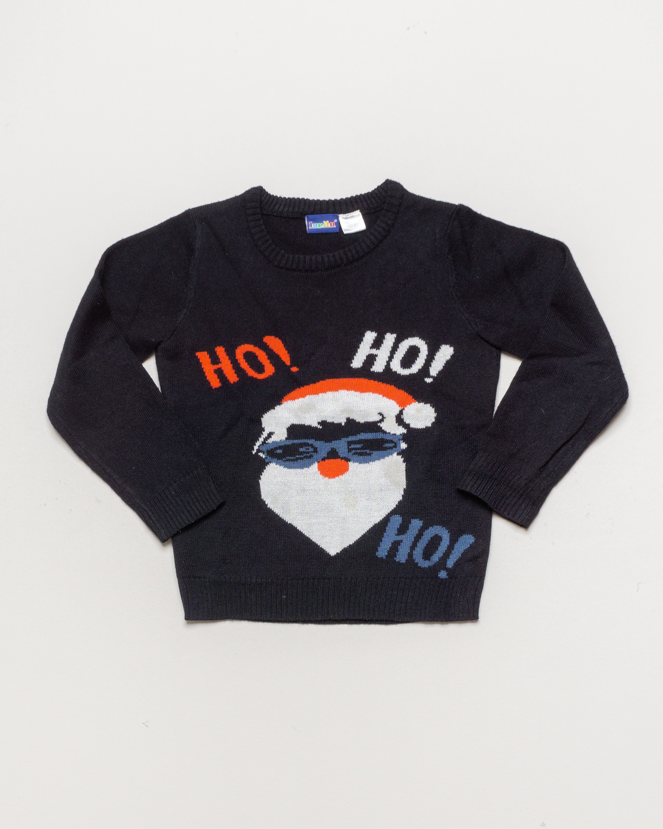 1 Pullover Gr. 104 – Weihnachten Weihnachtsmann HOHOHO!
