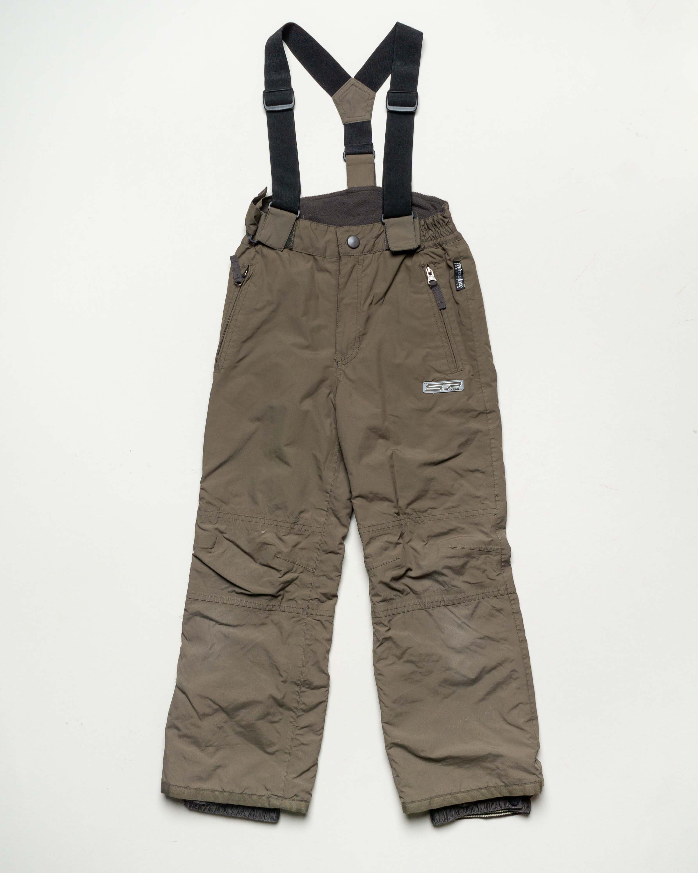 Skihose Gr. 86 – gefüttert khaki Mädchen Junge  