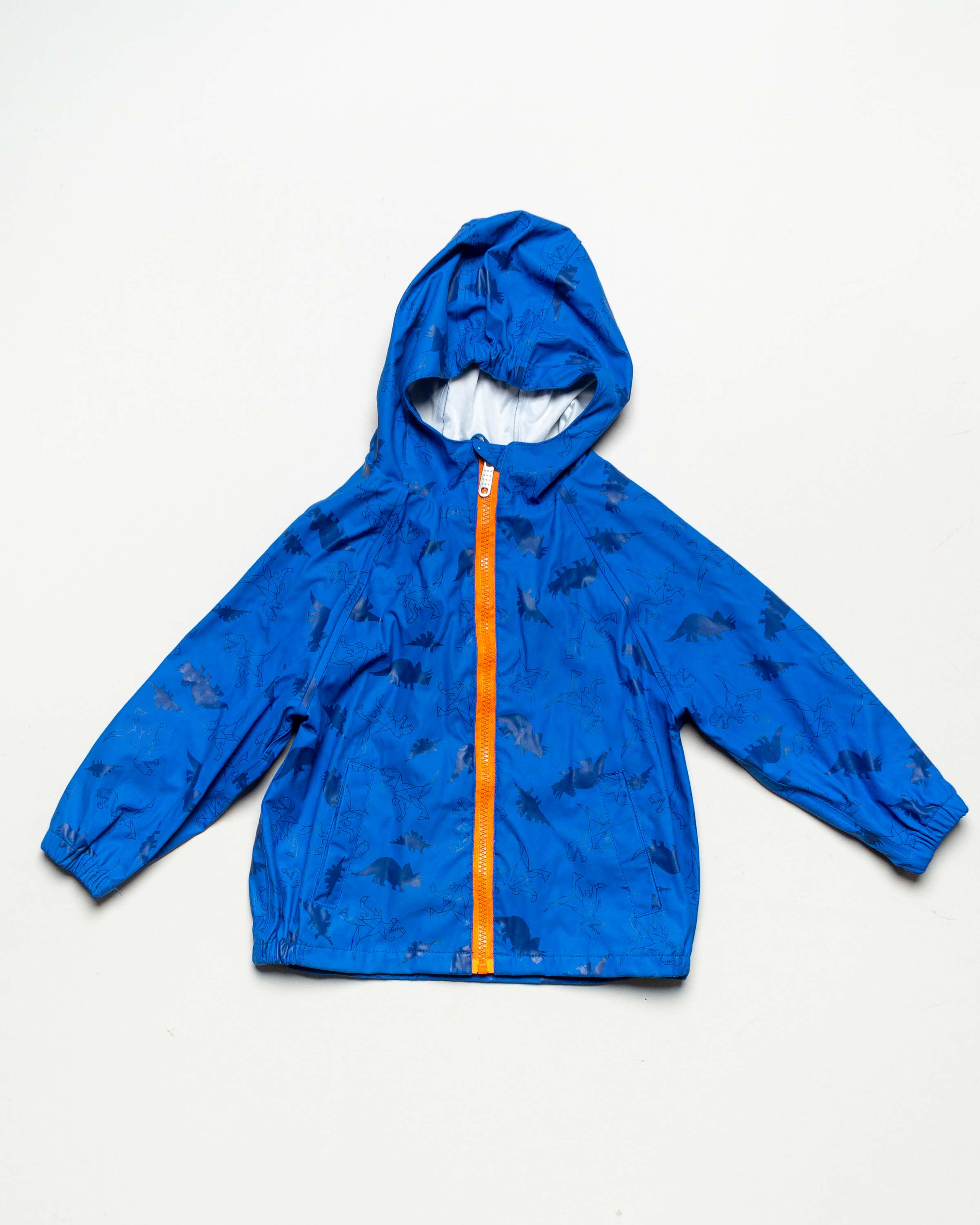 Matschjacke Gr. 98 - Regenjacke blau Mädchen Junge 