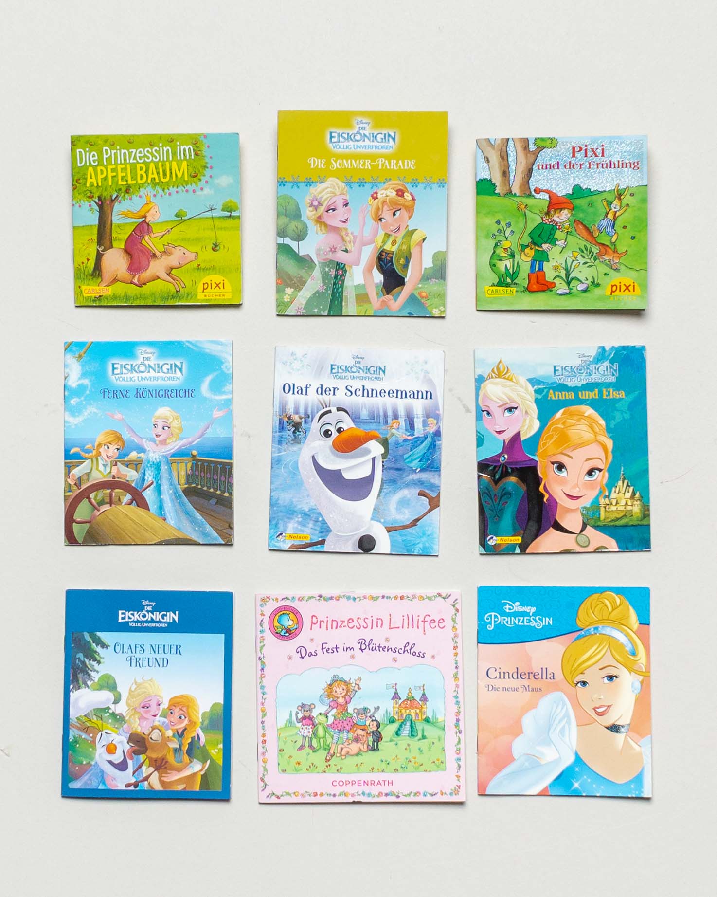 9 Pixi Bücher – Frozen Disney Eiskönigin Prinzessin Minibücher Set
