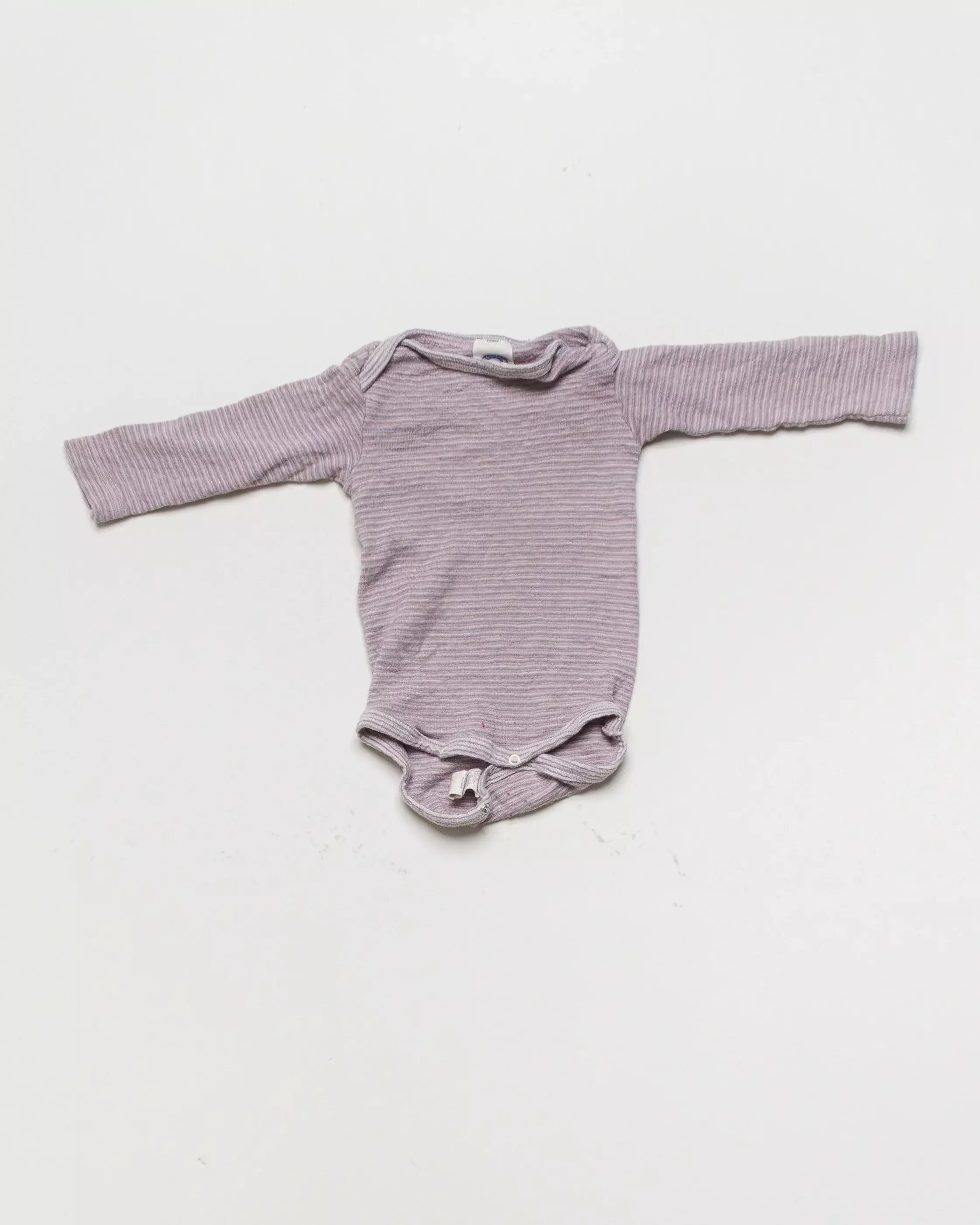 Body Gr. 62/68 – Cosilana Wolle/Seide Baby altrosa grau Unisex