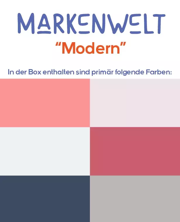 Box "Modern" – rosa, Rüschen, pastell